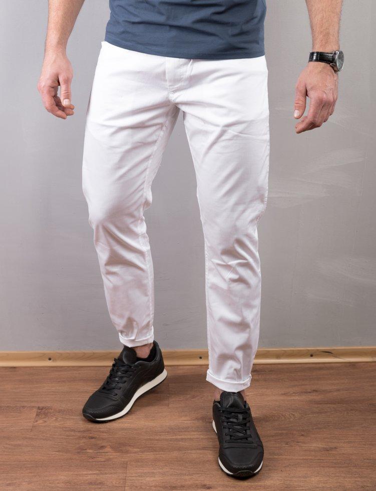 Чоловічі літні білі джинси