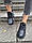 Дуже зручні кросівки з натуральної шкіри. Утеплювач хутро(зима) Код к2507-32+ колір чорний, фото 2