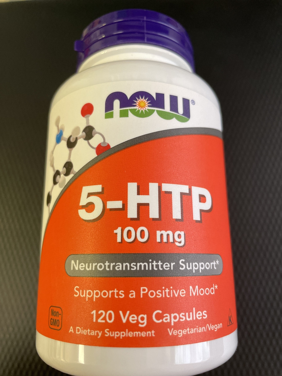 5-ХТП Гідрокситриптофан Now Foods 5-HTP 100 mg 120 Caps