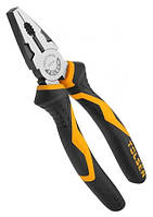 Плоскогубцы комбинированные Cr-V Tolsen Profi 160мм (10015) двухкомпонентные ручки