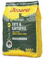 Сухой корм для взрослых собак JOSERA Ente & Kartoffel 900г