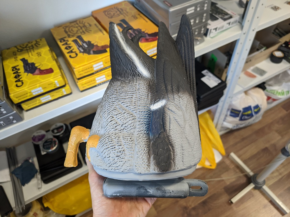 Підсадний селезень Hunting Birdland Імітує процес годування Опудало селезня, фото 1