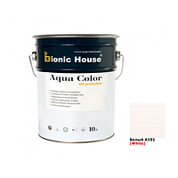 Акриловая лазурь Aqua color UV protect Bionic House (белая)