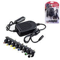 Автомобільна зарядка для ноутбука від прикурювача 15–24 В, 80 Вт | Блок живлення з перехідниками