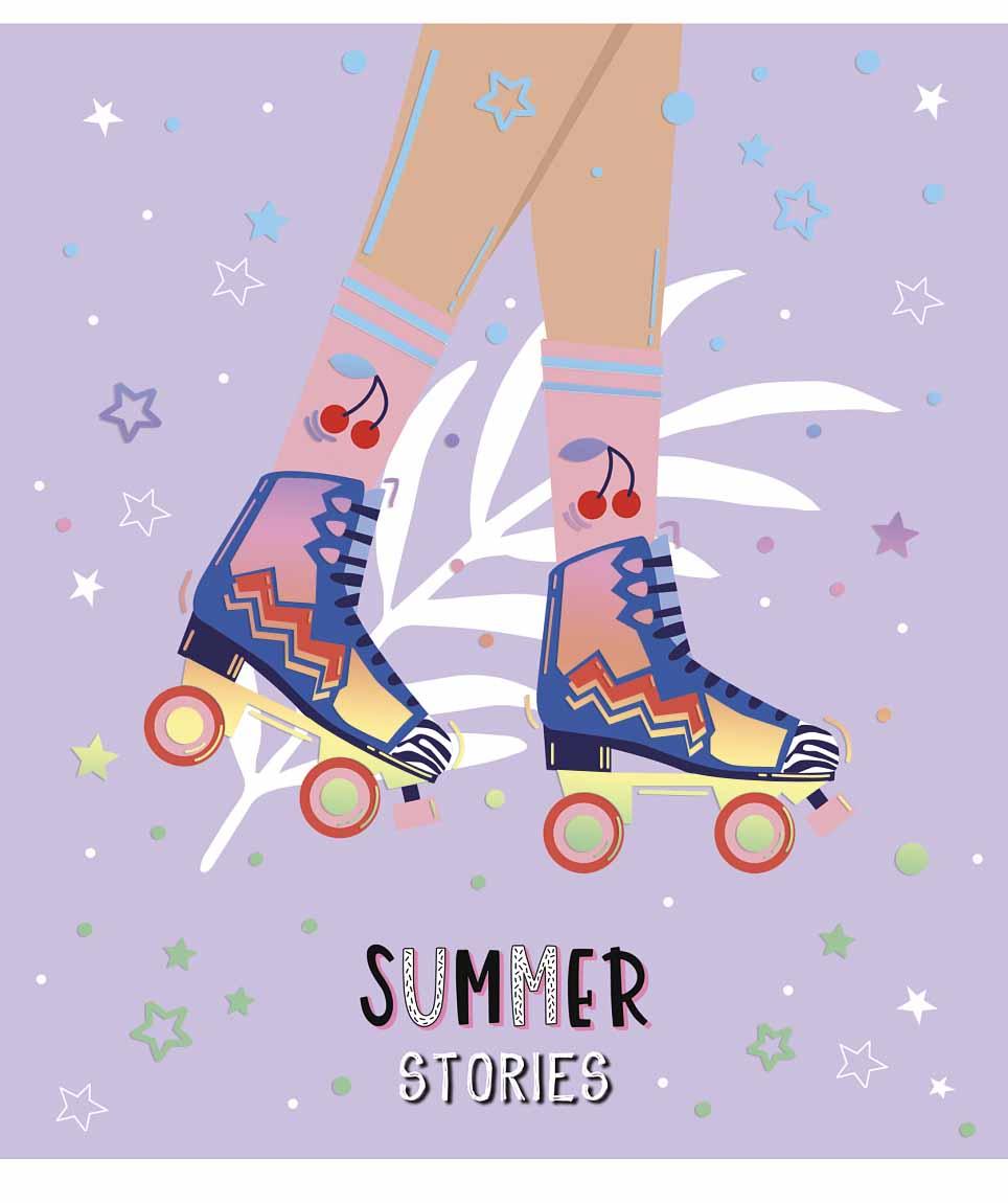 Зошит 12арк. лін. Школярик "Genies" голограф. тиснення №012-2889L(30)(300), фото 1