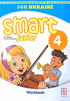 Smart Junior for UKRAINE НУШ 4 Workbook + CD-ROM Зошит (Мітчел)