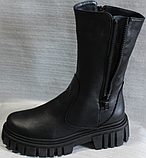 Чоботи жіночі на тракторній підошві зимові від виробника модель НС21-2, фото 2