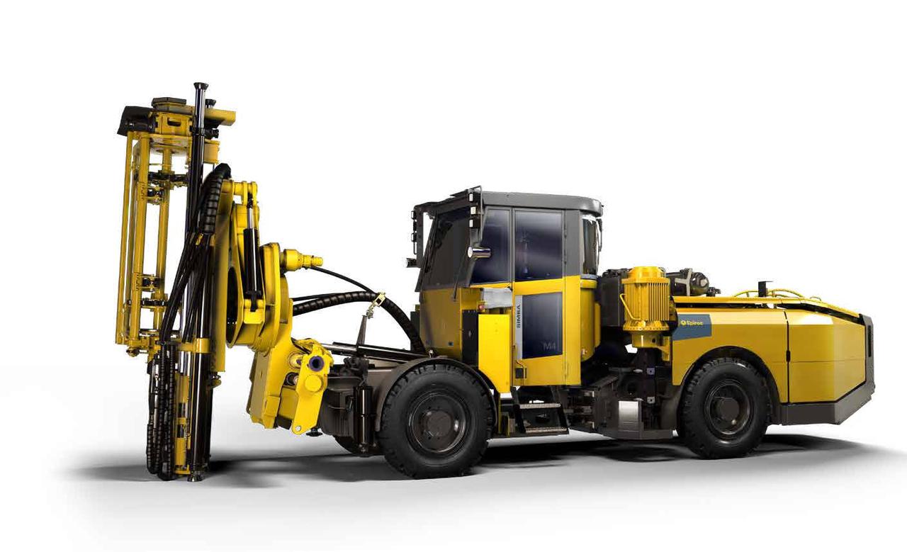 Бурова установка Epiroc Simba M4