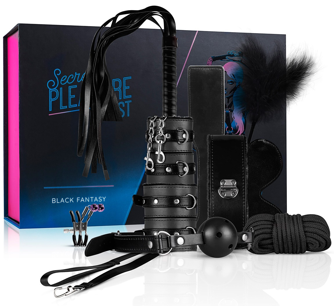 BDSM набір Secret Pleasure Chest - Black Fantasy | ProMax