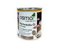 Масло с твердым воском OSMO HARDWACHS-OL FARBIG для пола и изделий из древесины 3074 - графит 0,75л