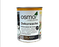 Масло защитное OSMO DEKORWACHS INTENSIVE FARBTONE для древесины 3169 - Черное 0,75л