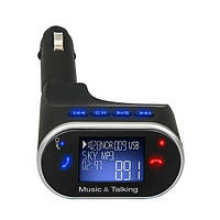 Модулятор "FM Volum Control" Bluetooth Digital display разьем под SD/MMC/USB Black М630С