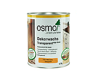 Масло защитное OSMO DEKORWACHS TRANSPARENTE FARBTONE для древесины 3103 - дуб светлый 0,75л