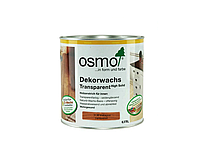 Масло защитное OSMO DEKORWACHS TRANSPARENTE FARBTONE для древесины 3138 - Махагон 0,375л