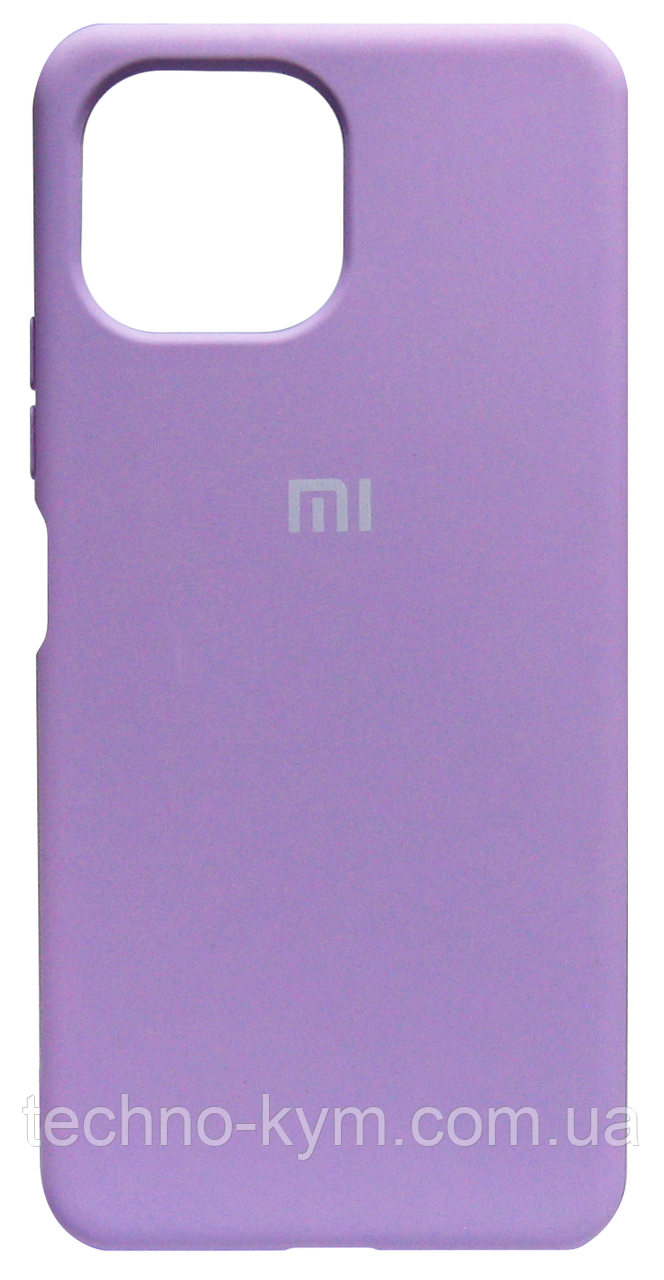 Силікон Xiaomi Mi 11 Lite light violet Silicone Case