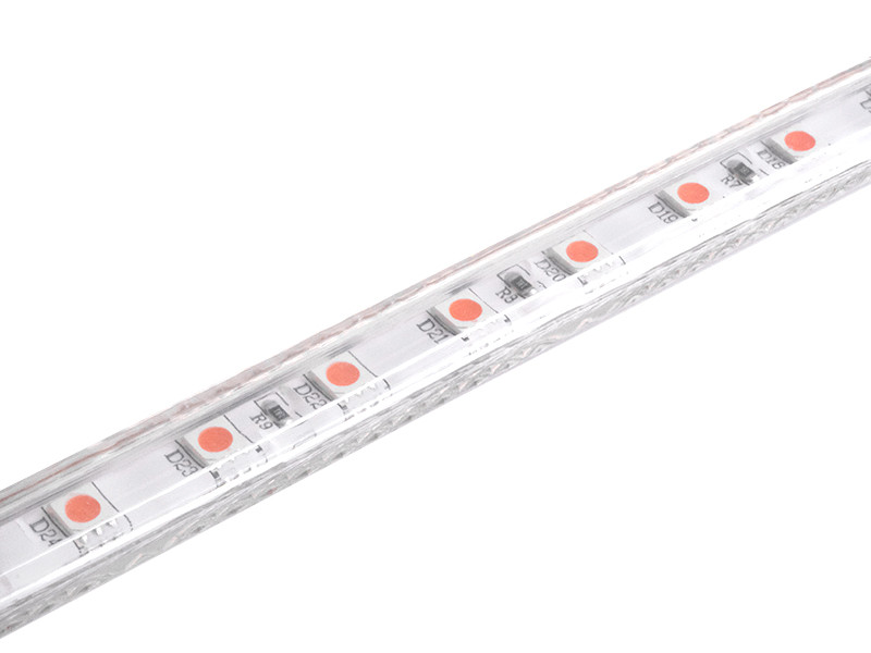 Светодиодная лента 1 м SMD5050-60led 220В 14.4Вт/м IP68 розовый - фото 3 - id-p1320213618