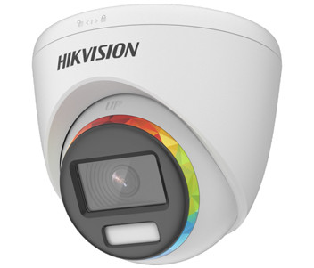 HD-TVI відеокамера 2 Мп Hikvision DS-2CE72DF8T-F (2.8 мм) ColorVu для системи відеоспостереження