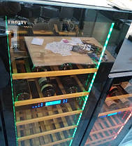 Шафа винна Frosty H120D 97-120 пляшок, фото 3