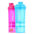 Смарт Шейкер BioTech USA синій 600 мл/Smart Shaker blue, фото 4