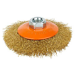 Щітка-крацовка Sigma 9016111 конусна гофрований дріт М14*2 115мм