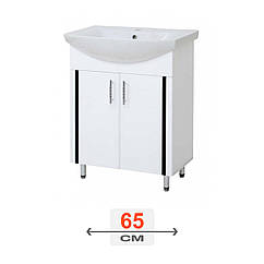 Тумба T326520 Лінеа 65+умивальник Омега 65