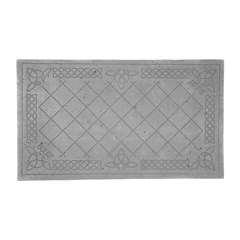 Плита чавунна глуха 410*710мм візерунок, фото 1