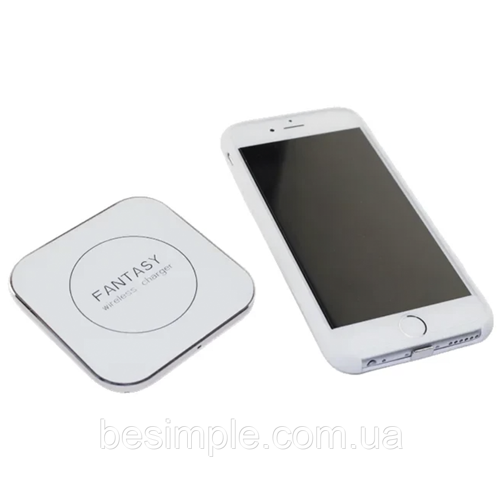 Бездротова зарядка Wireless Charger Fantasy з адаптером андроїд