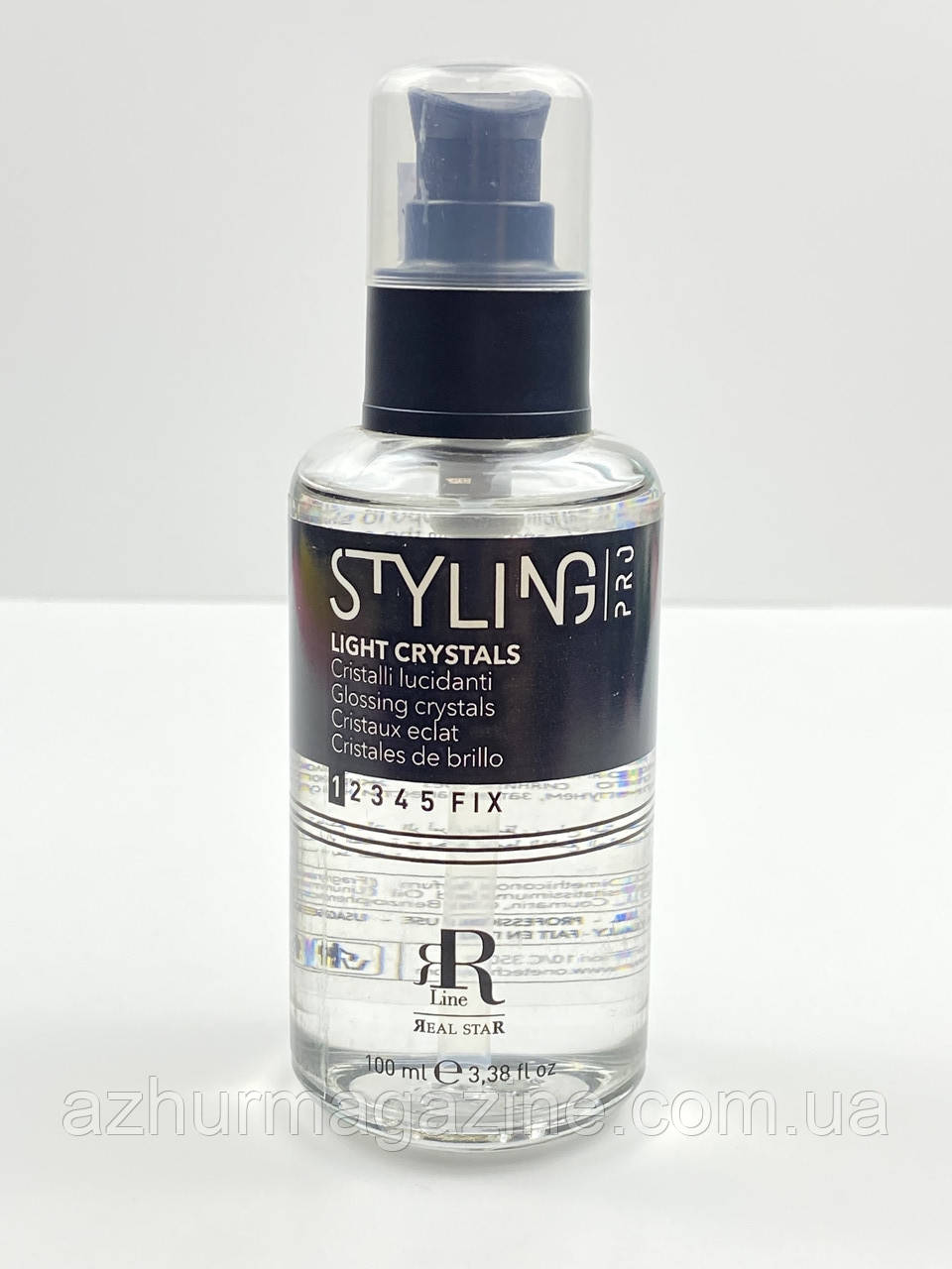 Рідкі кристали для блиску волосся RR LINE Styling Glossing Crystals 100 мл