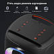 Портативна Bluetooth колонка Hopestar PARTY100 Караоке мікрофон 50W + LED підсвічування, Синій, фото 8