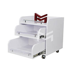 Педикюрная візок низька з висувними ящиками візки для педикюру для салону краси М221