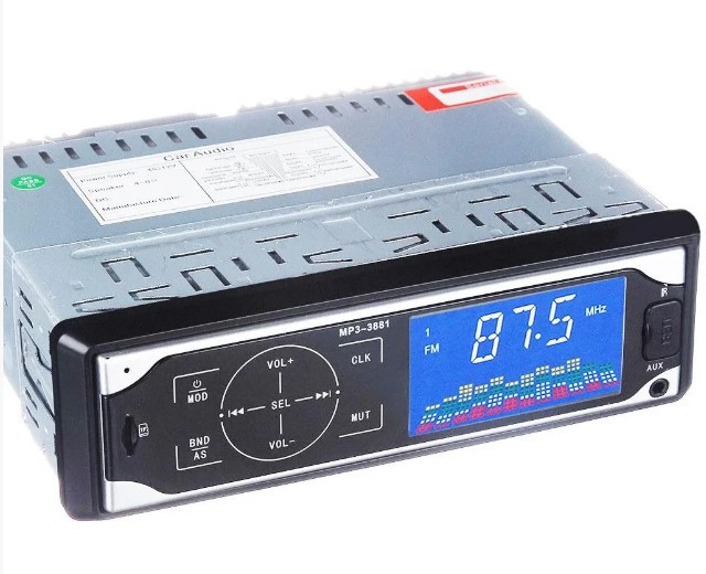 Автомагнітола MP3 3881 ISO 1DIN із сенсорним дисплеєм