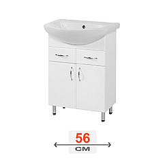 Тумба T095602 Солас 56+вуальник Солас 56