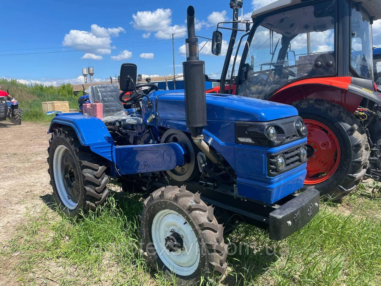 Мінітрактор ТИТАН SF 244 (3-х точка, ВВП) КПП SHIFENG 4х4 Форте Шифенг