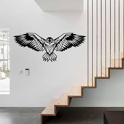 Картина панно з дерева на стіну Eagle, фото 1