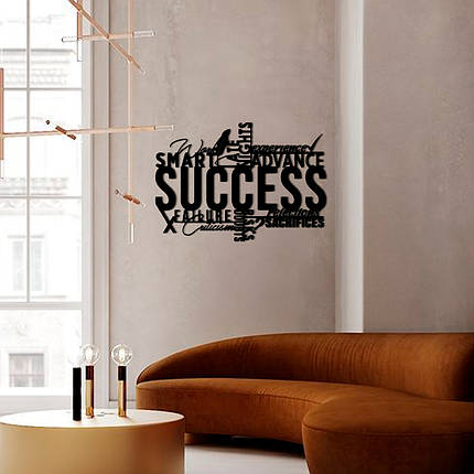 Картина панно з дерева на стіну Success, фото 1