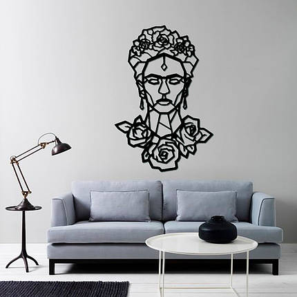 Картина панно з дерева на стіну Frida Kalo, фото 1