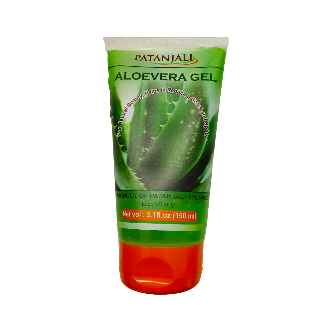 Гель алое вера Patanjali aloe vera gel для захисту живлення зволоження краси шкіри під час вугрової висипки