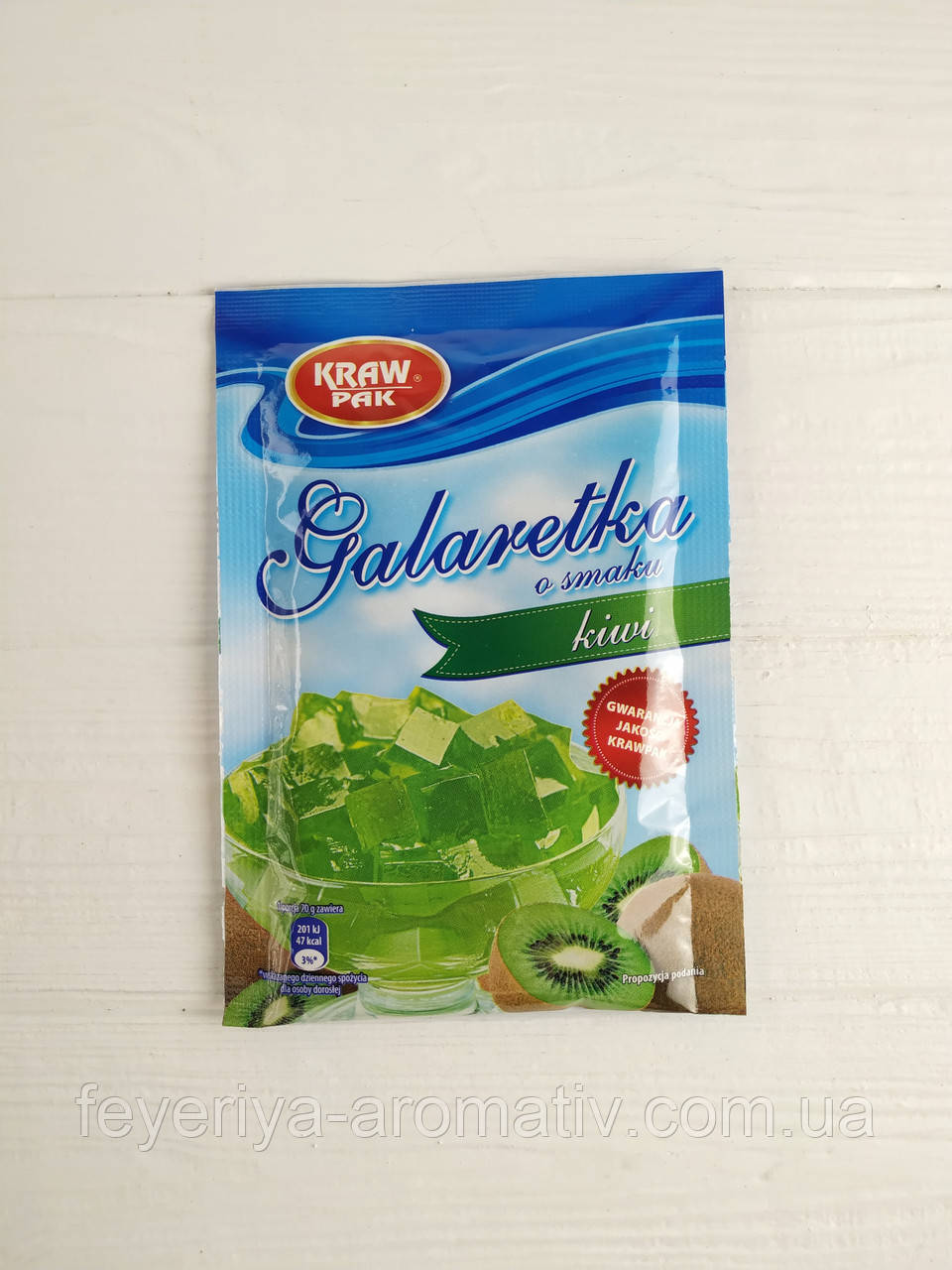 Желе ківі Kraf Pak Galaretka, 70гр (Польща)