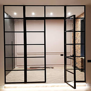 Перегородка з стилем лофт