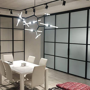 Міжкімнатні перегородки в стилі лофт