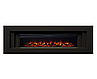 Лінійний каминокомплект Fireplace Брюссель Венге з ефектом живого полум'я зі звуком і обігрівом, фото 3
