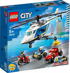 Lego City Гонитва на поліцейському гелікоптері 60243
