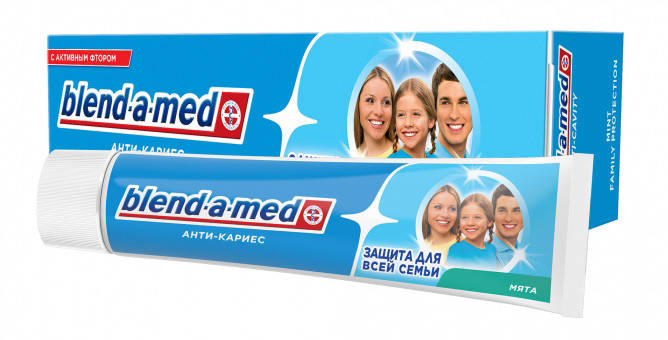 Зубная паста Blend-а-Med Анти-кариес Мята 100 мл, фото 2