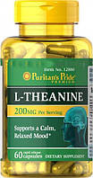 Puritan's Pride L-Theanine 200 mg 60 caps