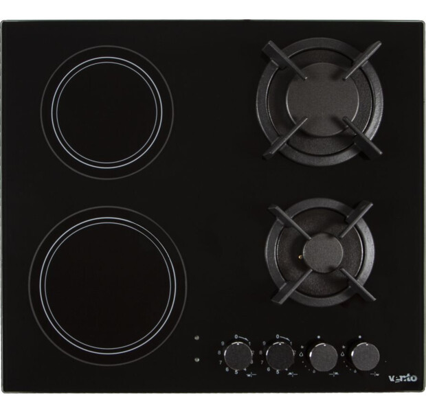 Варильна поверхня комбінована Ventolux HG622 B9G RCS (BK)