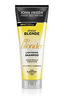 Шампунь для волос осветляющий John Frieda Sheer Blonde Shampoo Go Blonder 250 мл