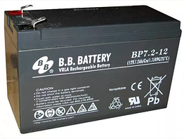 Акумуляторна батарея AGM 12 В 7,2 А/год BC7,2-12/T2 BB Battery