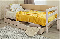 Мебель для детской комнаты, Кровать Детская Марио С Мягкой Спинкой