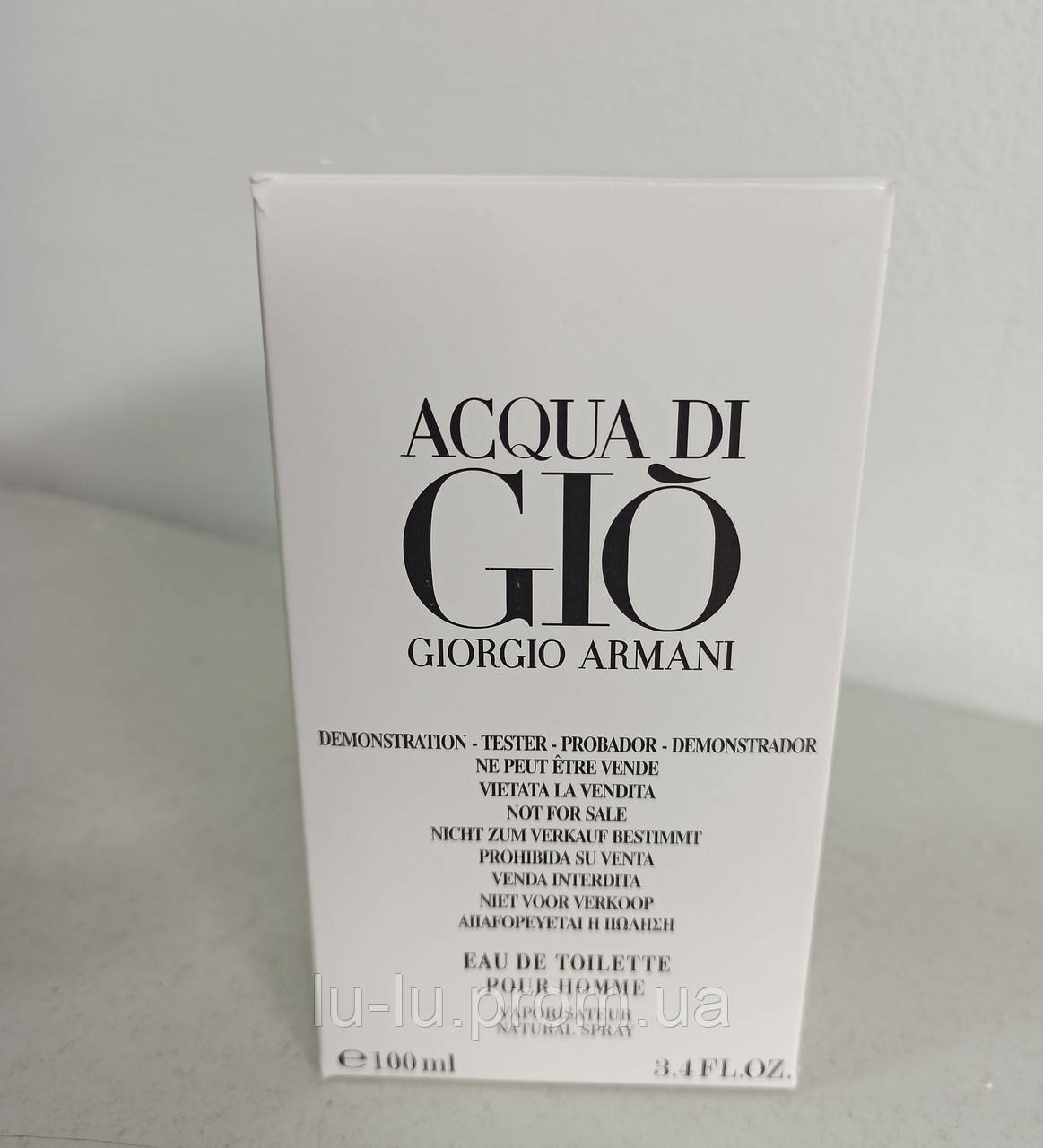 TESTER Мужские Giorgio Armani Acqua di Gio pour homme / Джорджио Армани Аква ди Джио пур Хом /100 ml - фото 2 - id-p953362214