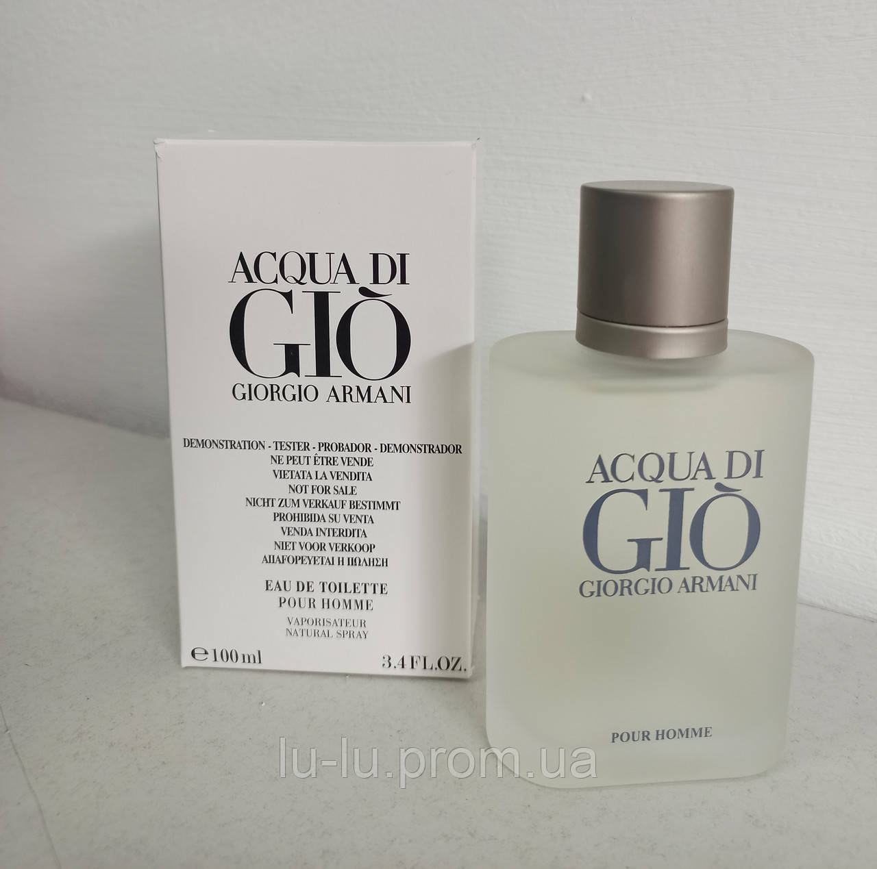 TESTER Мужские Giorgio Armani Acqua di Gio pour homme / Джорджио Армани Аква ди Джио пур Хом /100 ml - фото 1 - id-p953362214